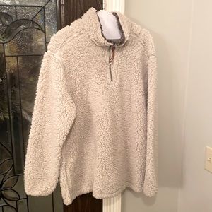 Properly Tied Pintail Cream Pullover